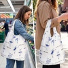 image:imageStelle Lightweight Reusable Grocery Bag with Handles Ripstop Nylon Foldable Tote Shopping Bags for Travel and GroceriesBallerina