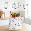 image:imageStelle Lightweight Reusable Grocery Bag with Handles Ripstop Nylon Foldable Tote Shopping Bags for Travel and GroceriesBallerina