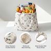 image:imageStelle Lightweight Reusable Grocery Bag with Handles Ripstop Nylon Foldable Tote Shopping Bags for Travel and GroceriesPanda Friends