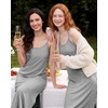 image:imageStelle Nightgowns for Women Racerback Sleeveless Pajama Dress Spaghetti Strap Sleepwear NightshirtLight Hearher Grey