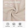 image:imageStelle Ribbed Tops for Women Short Sleeve Tshirt Slim Fit Basic Tee Casual BlouseDesert Beige