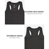image:imageStelle Women Nightgowns Long Sleeveless Sleepwear Racerback Pajama Dress NightshirtCharcoal
