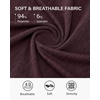 image:imageStelle Women Nightgowns Long Sleeveless Sleepwear Racerback Pajama Dress NightshirtHeather Burgundy