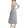 image:imageStelle Women Nightgowns Long Sleeveless Sleepwear Racerback Pajama Dress NightshirtLight Hearher Grey