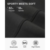 image:imageStelle Women Tennis Skirt Athletic Skort High Waisted Golf Inner Shorts with Pockets Running Sports PickleballBlack