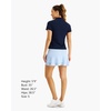 image:imageStelle Women Tennis Skirt Athletic Skort High Waisted Golf Inner Shorts with Pockets Running Sports PickleballLight Blue