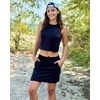 image:imageStelle Womens Golf Skort Skirts 16 Hiking Skort for Tennis Outdoors Quick Drying Athletic Workout Skort with PocketsBlack