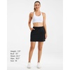 image:imageStelle Womens Golf Skort Skirts 16 Hiking Skort for Tennis Outdoors Quick Drying Athletic Workout Skort with PocketsBlack