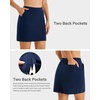image:imageStelle Womens Golf Tennis Skorts 18 Stretchy Workout Hiking Skirt with Inner PocketNavy