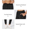 image:imageStelle Womens High Waist Drawstring Jogger Athletic Lounge Sweatpants with PocketsBlack