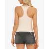 image:imageStelle Womens Sleeveless Tank Tops Scoop Neck Ribbed Racerback Camisole Tops for Workout CasualVanilla