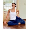 image:imageStelle Womens Sleeveless Tank Tops Scoop Neck Ribbed Racerback Camisole Tops for Workout CasualWhite