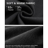 image:imageStelle Zip Up Hoodies for Women Fleece Crop Jackets Long Sleeve Hooded Sweatshirts with Pockets Casual CoatBlack