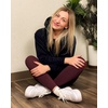 image:imageStelle Zip Up Hoodies for Women Fleece Crop Jackets Long Sleeve Hooded Sweatshirts with Pockets Casual CoatBlack