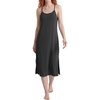 image:imageStelle Nightgowns for Women Racerback Sleeveless Pajama Dress Spaghetti Strap Sleepwear NightshirtCharcoal