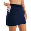 image:imageStelle Womens Golf Skort Skirts 16 Hiking Skort for Tennis Outdoors Quick Drying Athletic Workout Skort with PocketsNavy