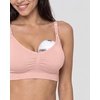 image:imageStelle Nursing Bras Maternity Bra for Breastfeeding Pregnancy Wireless Bralette with Pads Extenders amp Clips1 Pack Pink