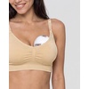 image:imageStelle Nursing Bras Maternity Bra for Breastfeeding Pregnancy Wireless Bralette with Pads Extenders amp Clips3 Blackgraybeige