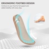image:imageStelle Suede Clogs for Women Men Potato Shoes with Arch Support Leather Cork Footbed Mules Slip on Home SlippersBlackleather