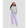 image:imageStelle Girls Fleece SweatpantsSoft with Front Pockets Warm Loose FitLavender