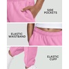 image:imageStelle Girls Fleece SweatpantsSoft with Front Pockets Warm Loose FitPink