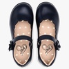 image:imageStelle Girls Mary Jane Shoes School Uniform Flats Dress Shoes Oxford Church Music RecitalsLittleBig Kids  Flower detail Scalloped trim Cushioned comfort Flexible outsole Hookandloop closure Dress occasionsNavy
