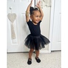 image:imageStelle Canvas Ballet Shoes Toddler Girls NoTie Split Sole Ballet Slippers  Lightweight canvas upper Soft cotton lining Suede leather outsole Dance shoes Ballet training Recitals and performancesBlack