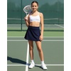 image:imageStelle Girls ALine Tennis Skort with Builtin Shorts for Sports Play  Lightweight fabric Elastic waistband Free movement Tennis Golf Pickleball School activitiesNavy