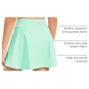 image:imageStelle Girls ALine Tennis Skort with Builtin Shorts for Sports Play  Lightweight fabric Elastic waistband Free movement Tennis Golf Pickleball School activitiesMint Green