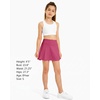 image:imageStelle Girls ALine Tennis Skort with Builtin Shorts for Sports Play  Lightweight fabric Elastic waistband Free movement Tennis Golf Pickleball School activitiesDreamhouse Pink
