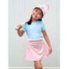 image:imageStelle Girls ALine Tennis Skort with Builtin Shorts for Sports Play  Lightweight fabric Elastic waistband Free movement Tennis Golf Pickleball School activitiesPink