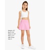 image:imageStelle Girls ALine Tennis Skort with Builtin Shorts for Sports Play  Lightweight fabric Elastic waistband Free movement Tennis Golf Pickleball School activitiesCotton Candy