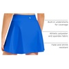 image:imageStelle Girls ALine Tennis Skort with Builtin Shorts for Sports Play  Lightweight fabric Elastic waistband Free movement Tennis Golf Pickleball School activitiesSapphire