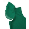 image:imageStelle Girls Ballet Leotard Ruffle Short Sleeve for Dance Gymnastics  Scoop neckline Soft stretch fabric Breathable comfort Leotard for girls Ballet class Gymnastics Dance recitalGreen
