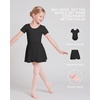 image:imageStelle Girls Ballet Leotards Dance Outfits with Skirt and Footed Tights01black