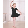 image:imageStelle Girls Ballet Leotards Dance Outfits with Skirt and Footed Tights01black