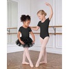 image:imageStelle Girls Ballet Leotards Dance Outfits with Skirt and Footed Tights02black Shiny Tutu Skirt