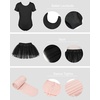 image:imageStelle Girls Ballet Leotards Dance Outfits with Skirt and Footed Tights03black Tutu Skirt