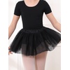 image:imageStelle Girls Ballet Leotards Dance Outfits with Skirt and Footed Tights03black Tutu Skirt