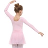 image:imageStelle Girls Ballet Leotards Dance Outfits with Skirt and Footed Tights04ballet Pinklong Sleeve