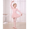 image:imageStelle Girls Ballet Leotards Dance Outfits with Skirt and Footed Tights04ballet Pinklong Sleeve