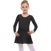 image:imageStelle Girls Ballet Leotards Dance Outfits with Skirt and Footed Tights04blacklong Sleeve