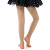 image:imageStelle Girls Footless Ballet Tights for Dance Class Toddler Kids 2T15Y  High Waist Stretch Opaque Coverage Soft Stockings Teen amp Youth Pantyhose Ballerina Gymnastics Performance RecitalBallet Pinktan