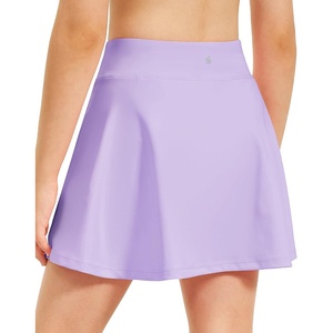 image:imageStelle Girls ALine Tennis Skort with Builtin Shorts for Sports Play  Lightweight fabric Elastic waistband Free movement Tennis Golf Pickleball School activitiesLilac
