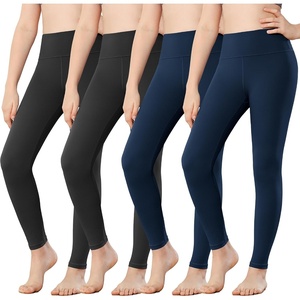 image:imageStelle Girls Leggings with Hidden Pocket for Kids Dance Yoga Athletic Pants  Highrise waistbandSoft 4way stretchMoisturewickingNon seethrough for dancegymnasticsyogarunning and daily wearBlackblacknavynavy