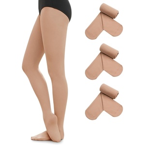 image:imageStelle Womens Footed Ballet Tights for Adult Dance Class Performance  Soft Microfiber Fabric Opaque Coverage Stretch Fit High Waist Seamless Studio Stage Recitals Ballerina3 Pairstan