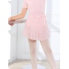 image:imageSTELLE Ballet Skirt Women Chiffon Wrap Skirt Adjustable Tie Dance SkirtsPink Shiny