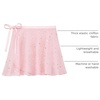 image:imageSTELLE Ballet Skirt Women Chiffon Wrap Skirt Adjustable Tie Dance SkirtsPink Shiny