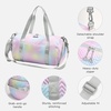 image:imageSTELLE Dance Bag for Girls Duffle Bag with Shoe CompartmentRWF  Spacious duffle bag with shoe compartment Perfect for ballet Gymnastics cheer Travel and giftsRainbow Wash