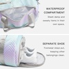 image:imageSTELLE Dance Bag for Girls Duffle Bag with Shoe CompartmentRWF  Spacious duffle bag with shoe compartment Perfect for ballet Gymnastics cheer Travel and giftsLilac Mint